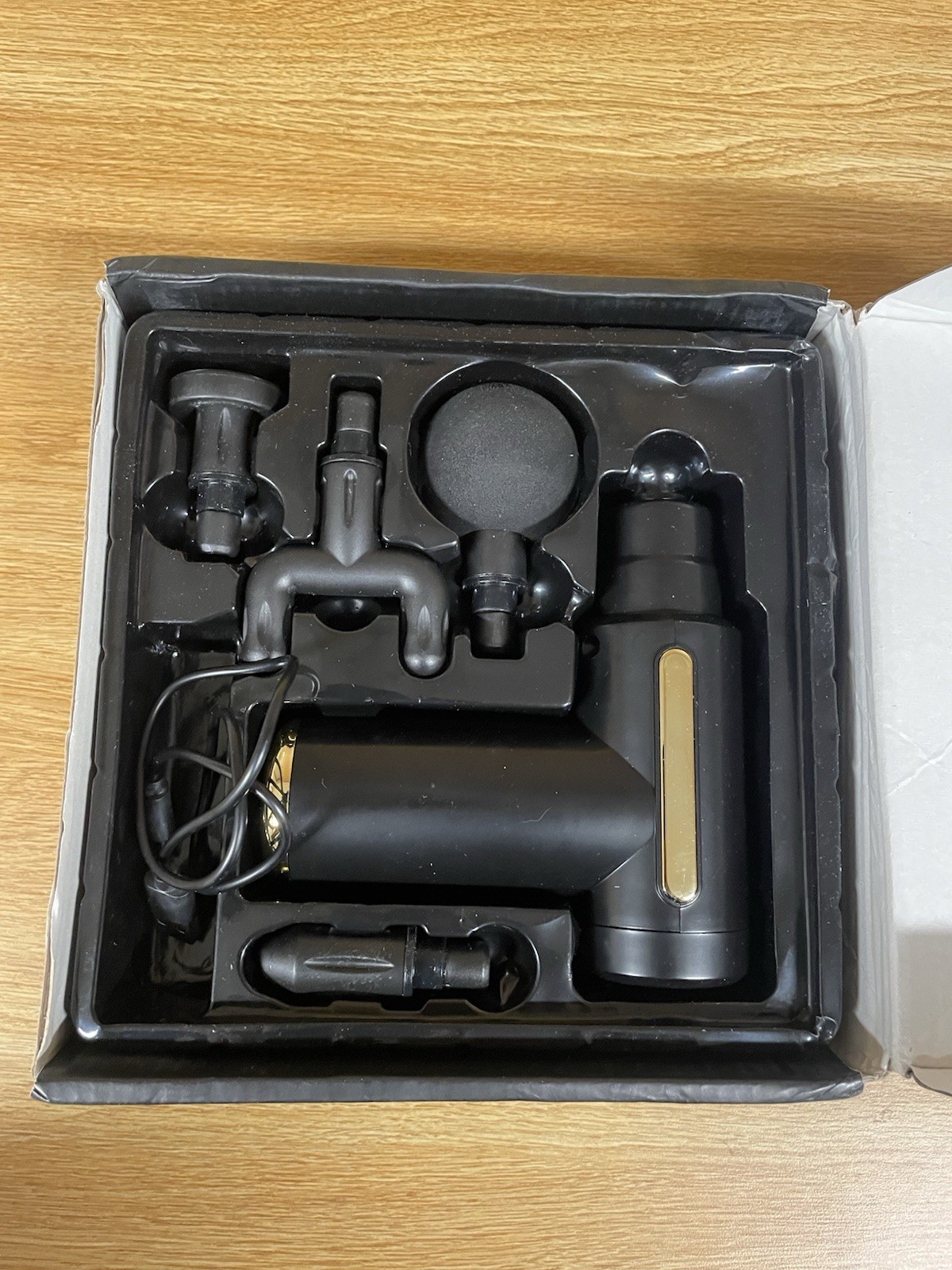 Massage Gun, 4 Interchangeable Heads, Rechargeable, Lightweight ORIG PRICE: $40!
