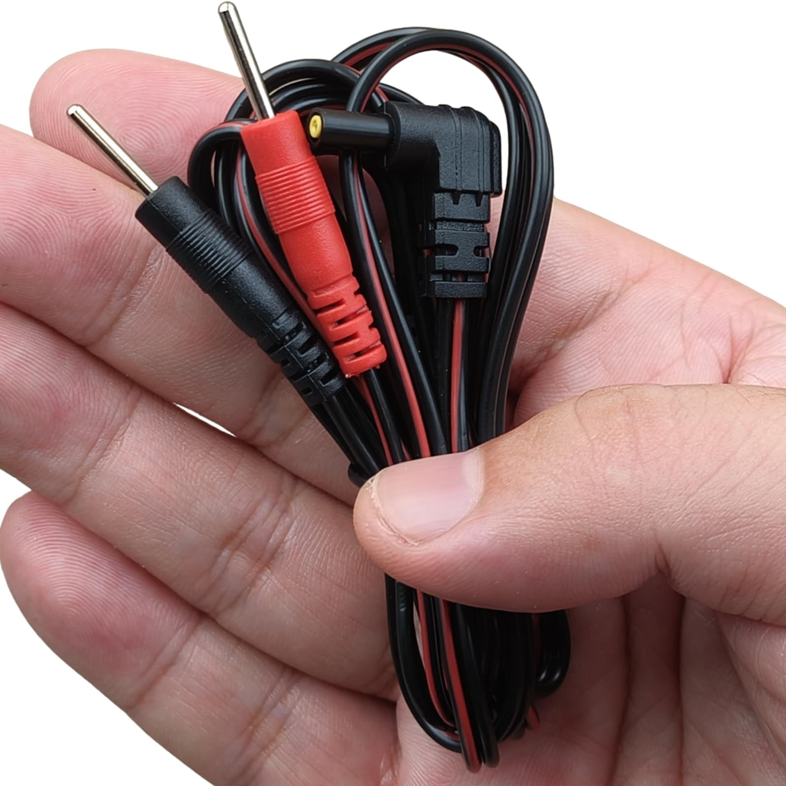 TENS Unit Replacement Lead Wires 5-Pack 2.35mm Plug to 2mm Pin for TENS 700