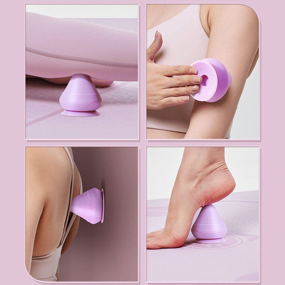 Muscle Release Massage Ball, Fascia Ball for Deep Tissue Massage Suction Cup