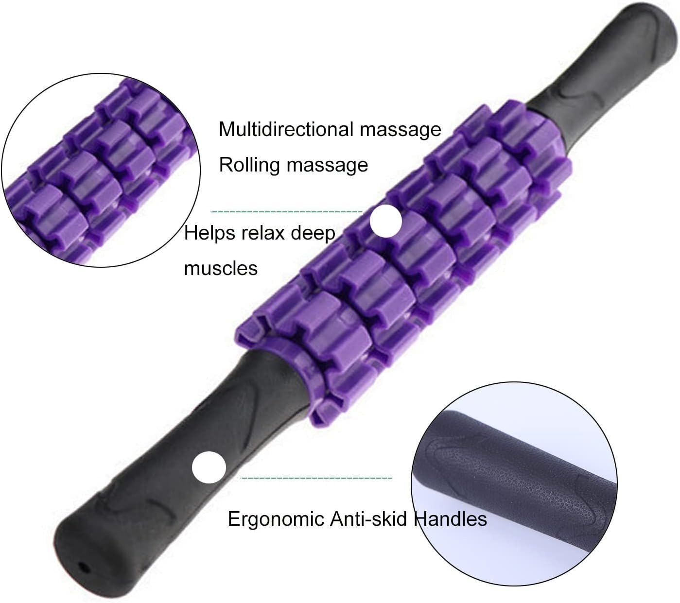 Luxury Muscle Roller Stick – Effective Cellulite Reduction & Tightness Relief