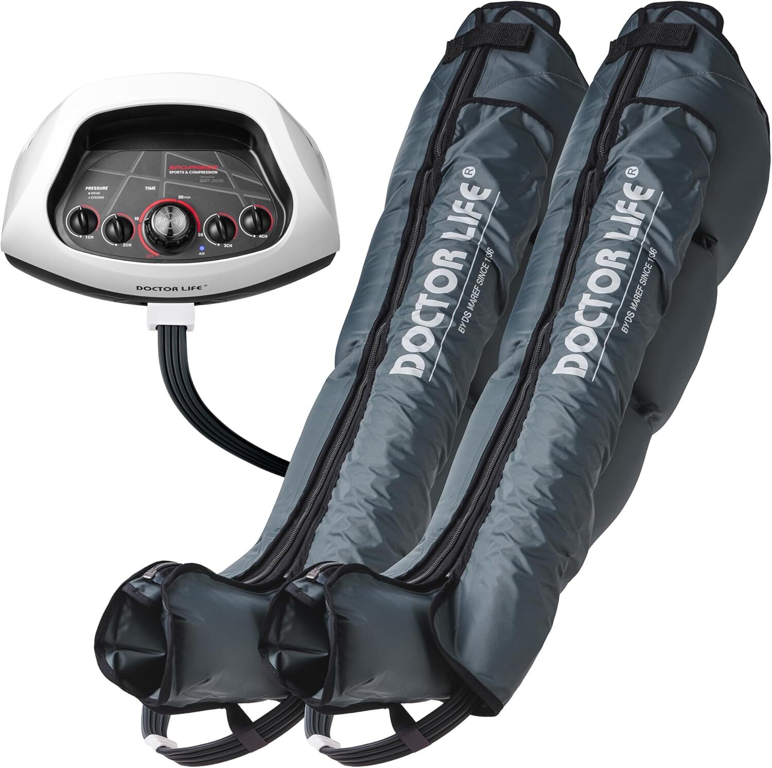 [DOCTOR LIFE] SP-2000 Sequential Air Compression Leg Massager for Circulation