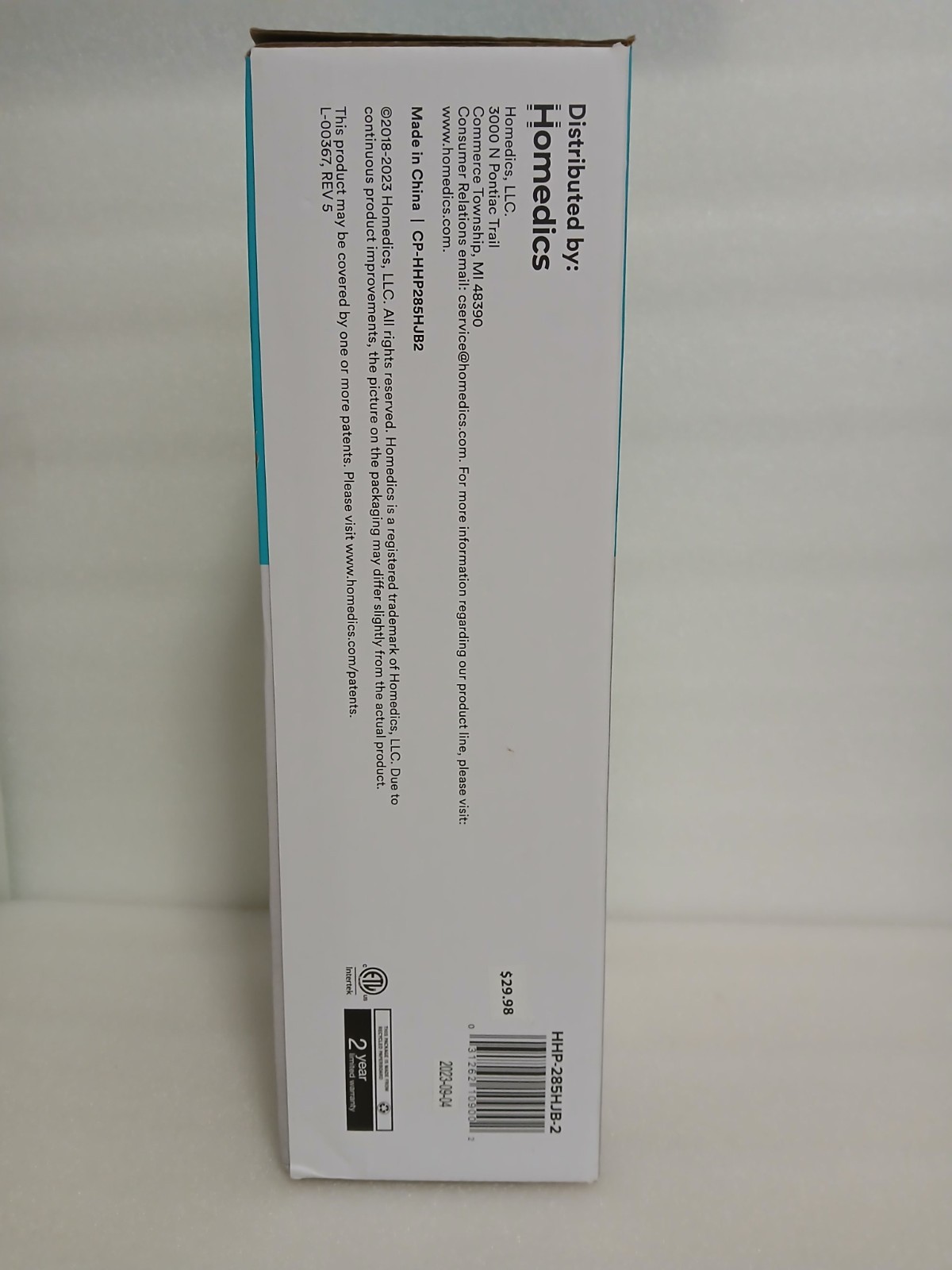 Homedics relief for everbody duo percussion body massage