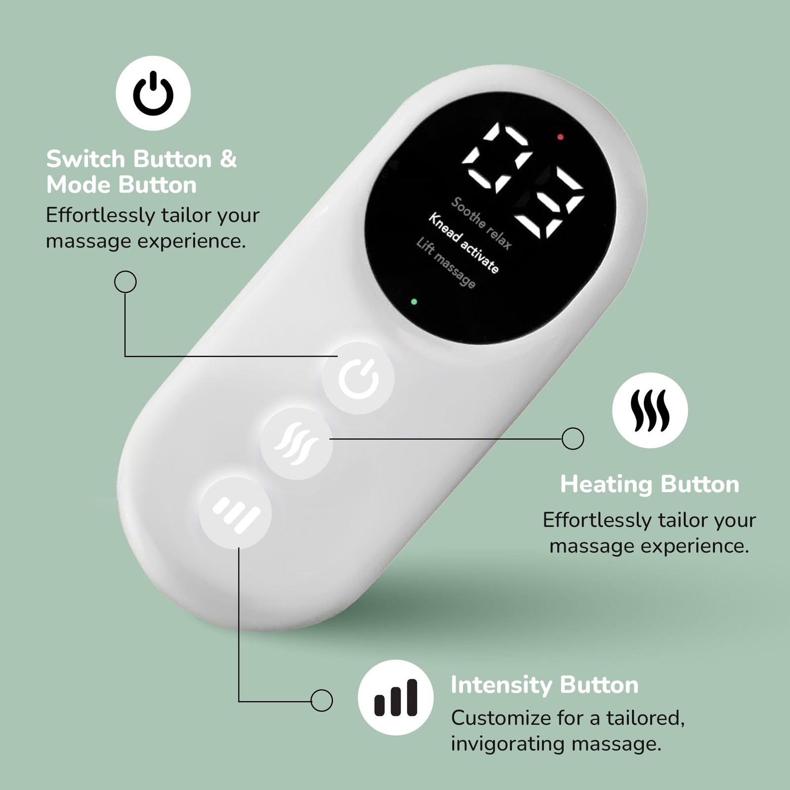 3-in-1 Leg Massager – Advanced System – for Legs and Feet Discomfort, Helps w…