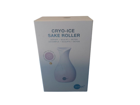 Cryo Ice Sake Roller Depuff Sculpt Detox Skin Inc Pink To White New In Box