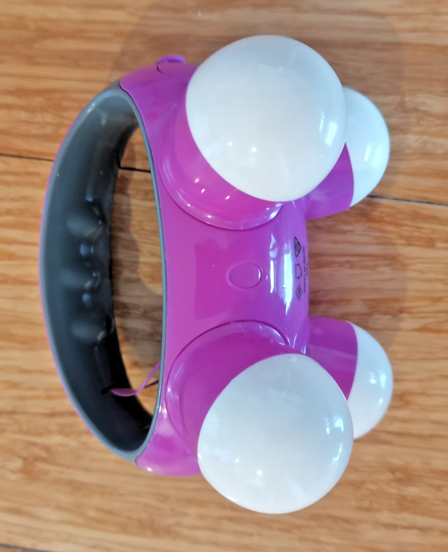 EOFY Sale Homedics Quatro Mini Handheld Muscle Vibration Relief Massager
