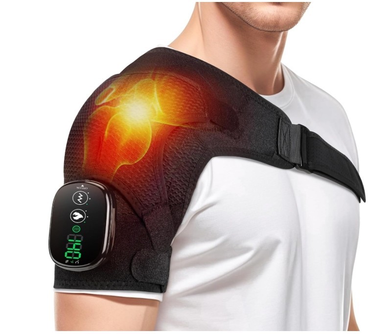 Cordless Shoulder Heating Pad with Massage, FSA Eligible Items List