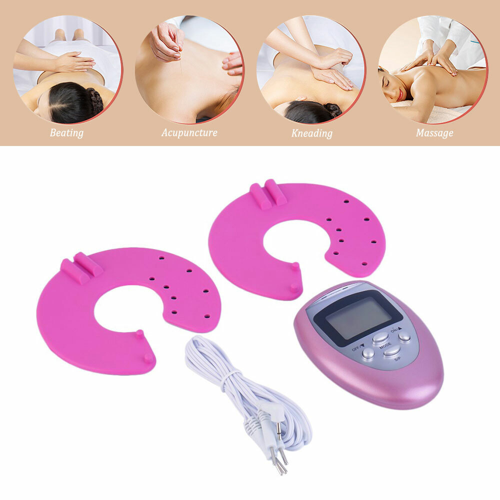 Electronic Breast Enhancer Bust Growth Muscle Stimulator Chest Massage Enlarger