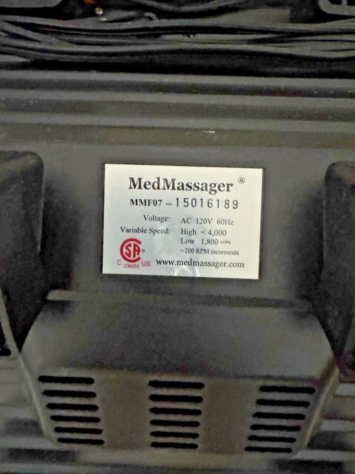 Med Massager-Therapeutic Foot Massager Medi-11 Speed