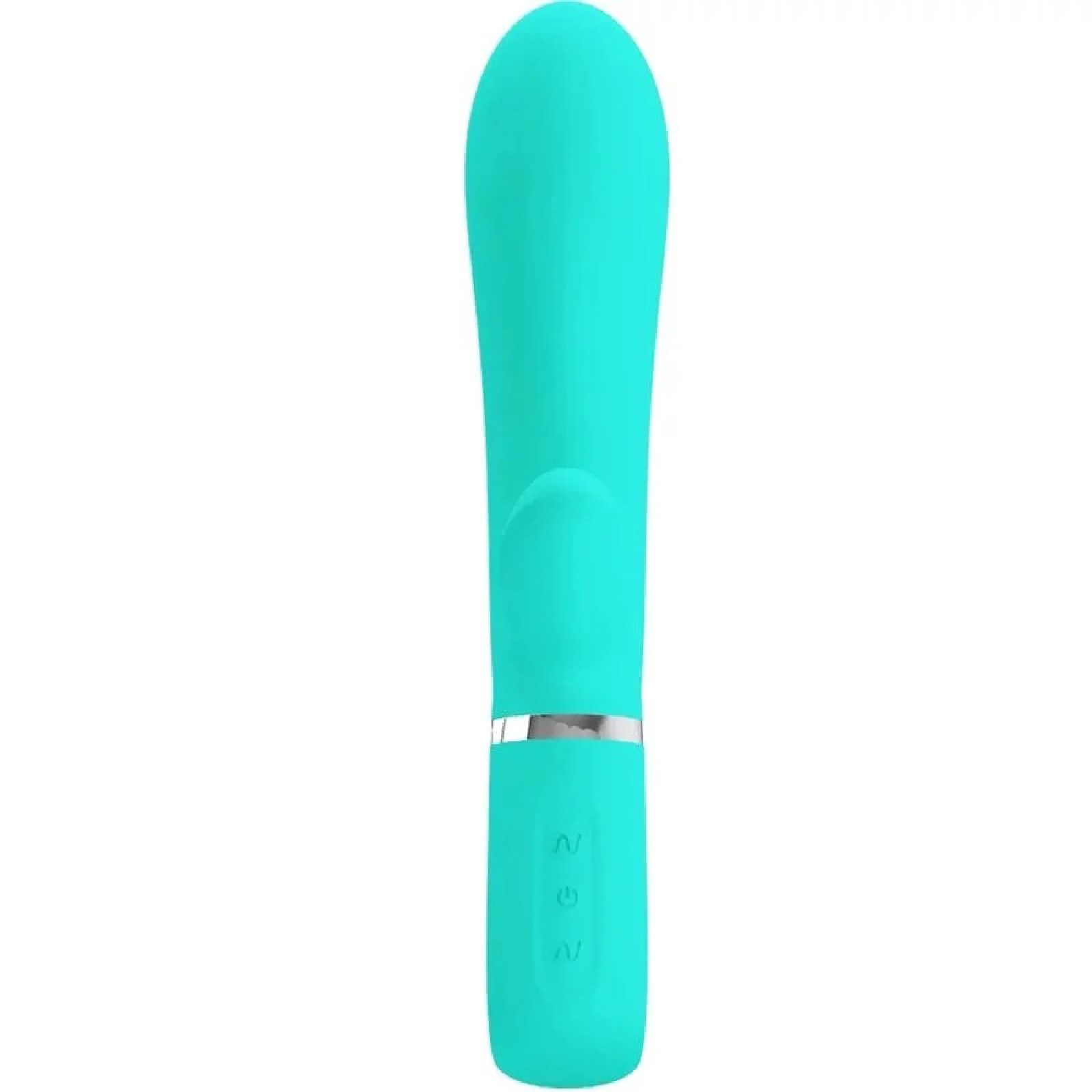 Thomas Super Soft Silicone Rabbit Vibrator – Turquoise