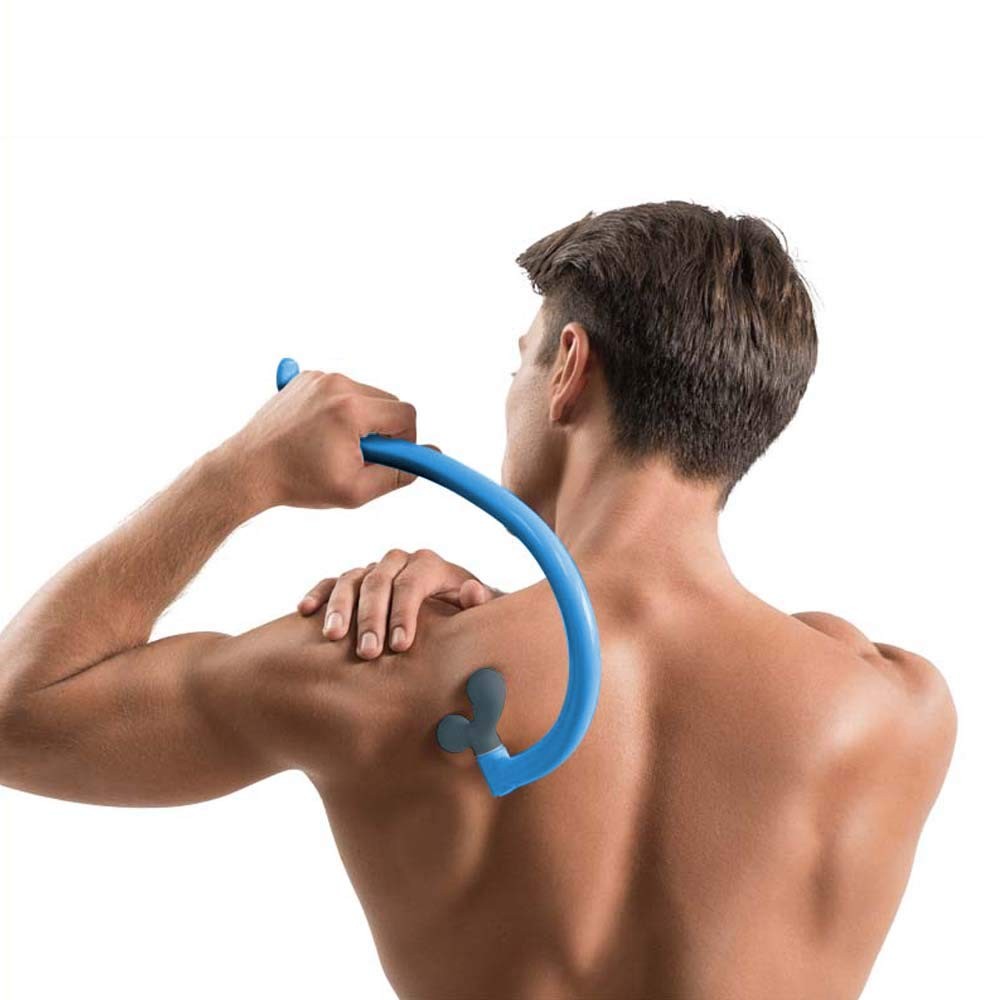 CARELAX Self Massage Tool – Original Trigger Point 1 Count (Pack of 1), Blue