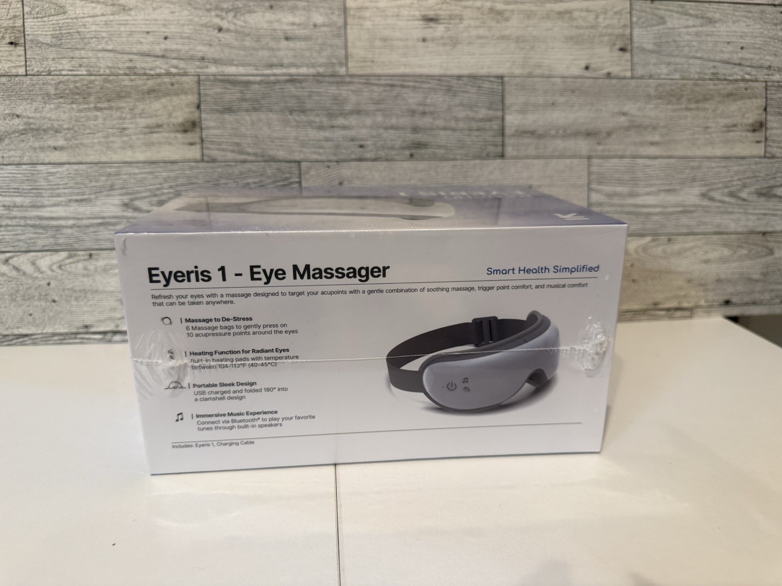RENP EYERIS 1 Electric Eye Massager – new W/ Bluetooth-Music Wireless Technology