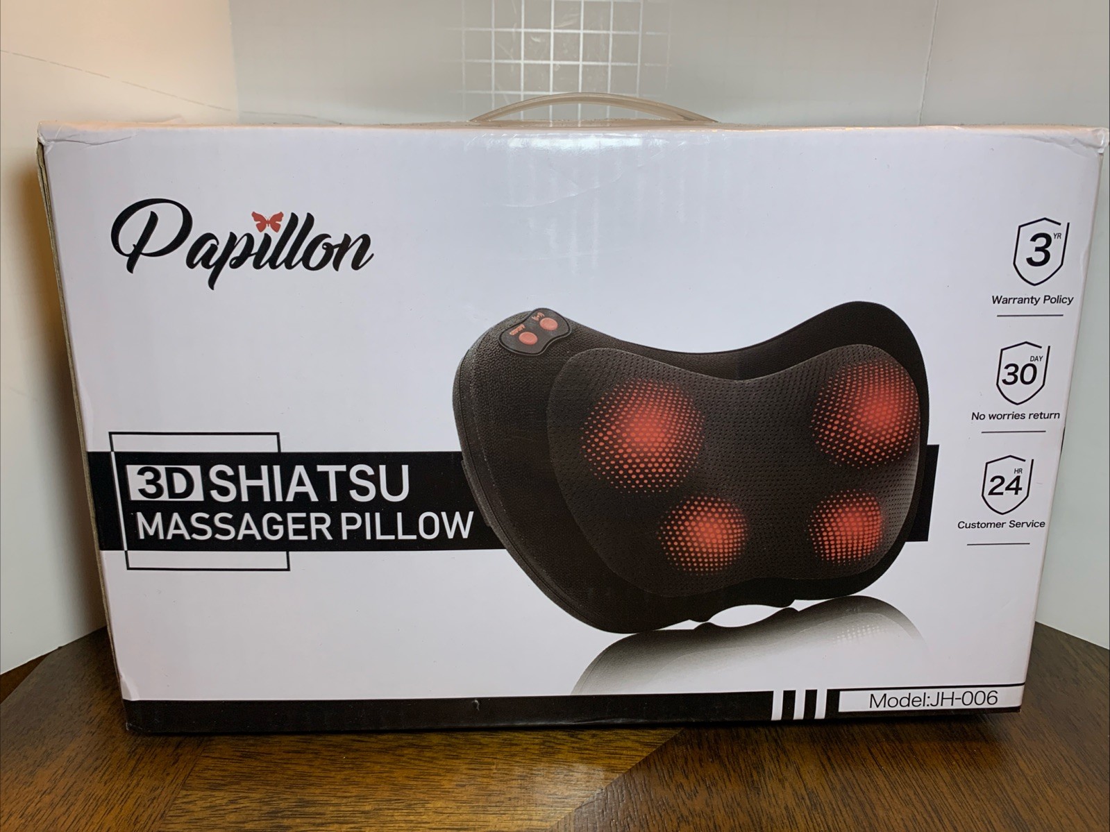 Papillon Shiatsu Neck Back Massager