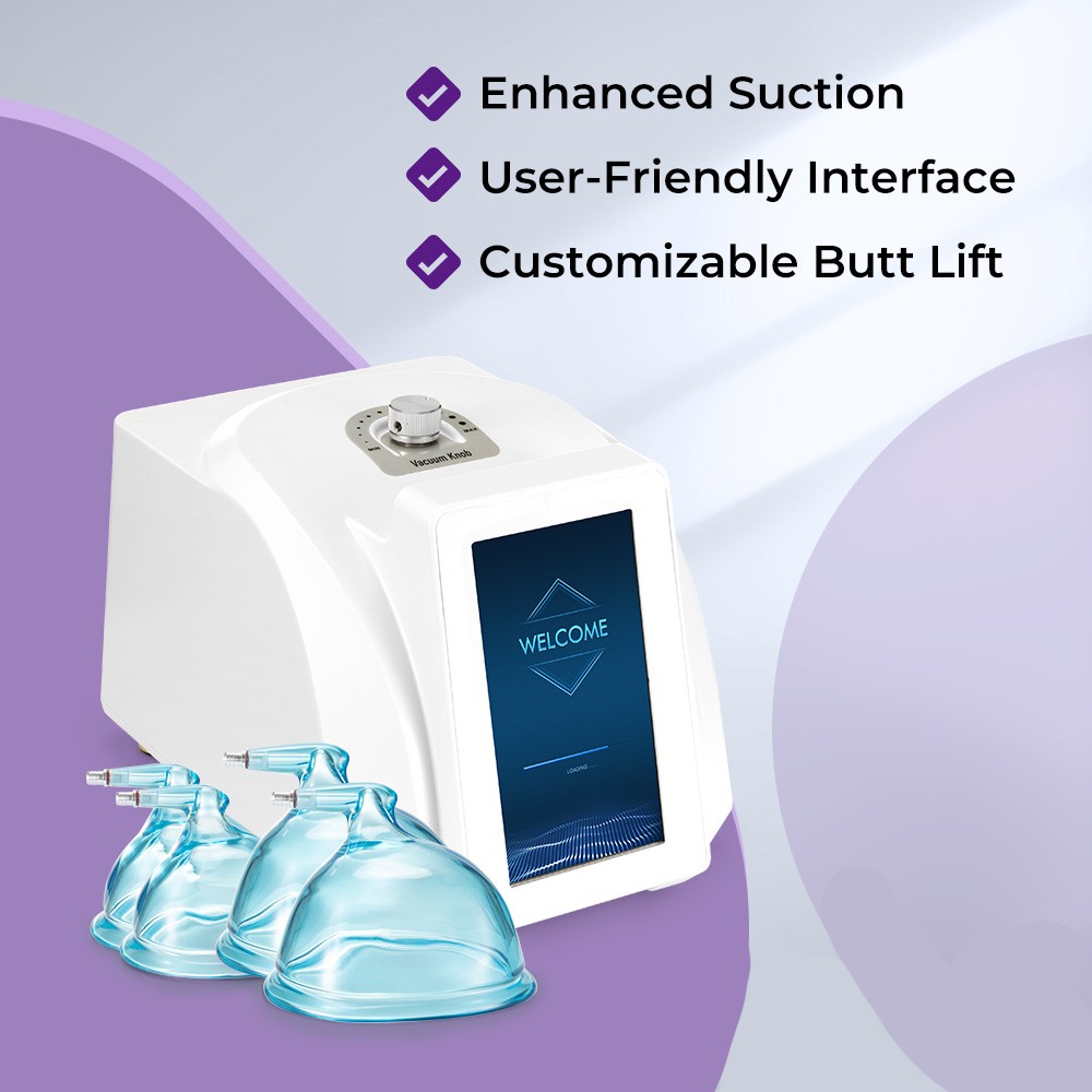 Pro Vacuum Butt Lift Machine Strong -73kPa Suction for Snatched Waist Therapy