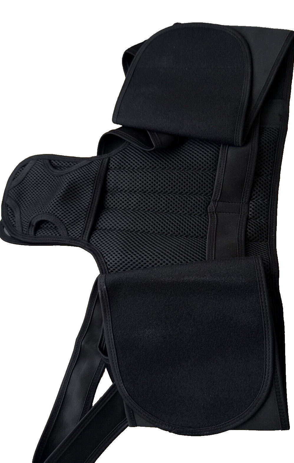 Posture Corrector Unisex Adjustable Full Back Brace & Shoulder Straightener Sz L