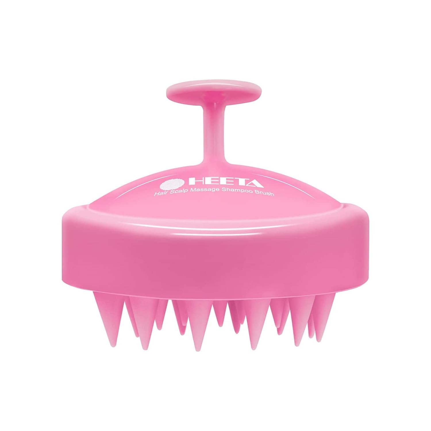 HEETA Scalp Massager Hair Growth, Soft Silicone 1 Count (Pack of 1), 03-pink