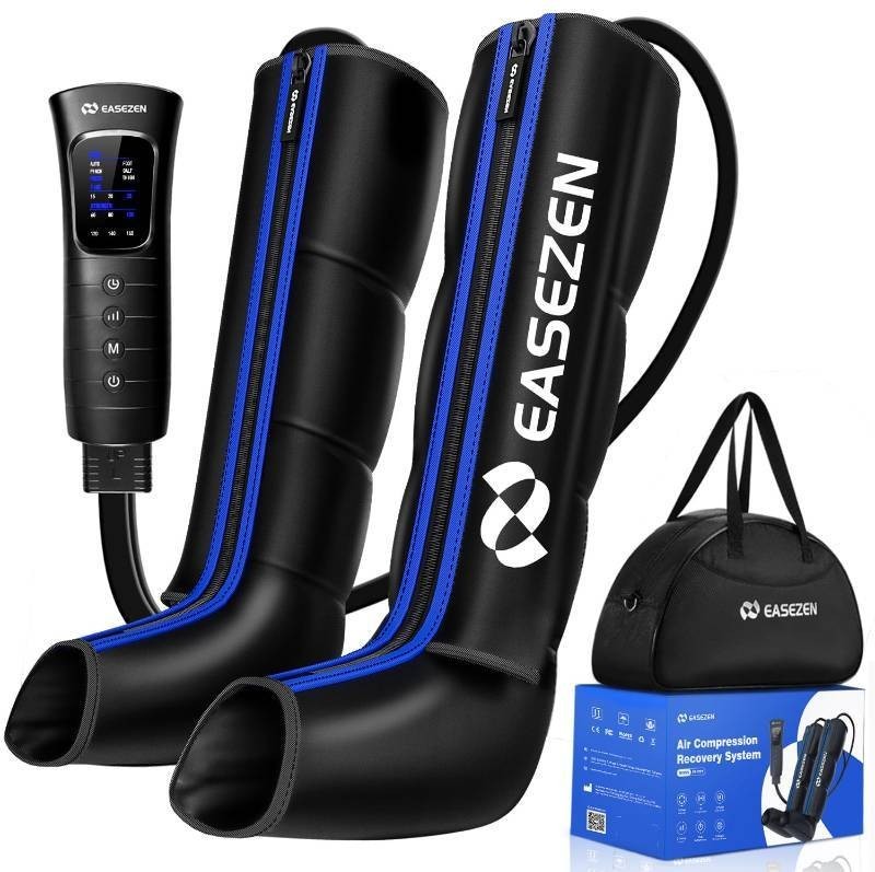 EaseZen Leg Compression Massager for Circulation and Pain Relief, Leg Recovery C