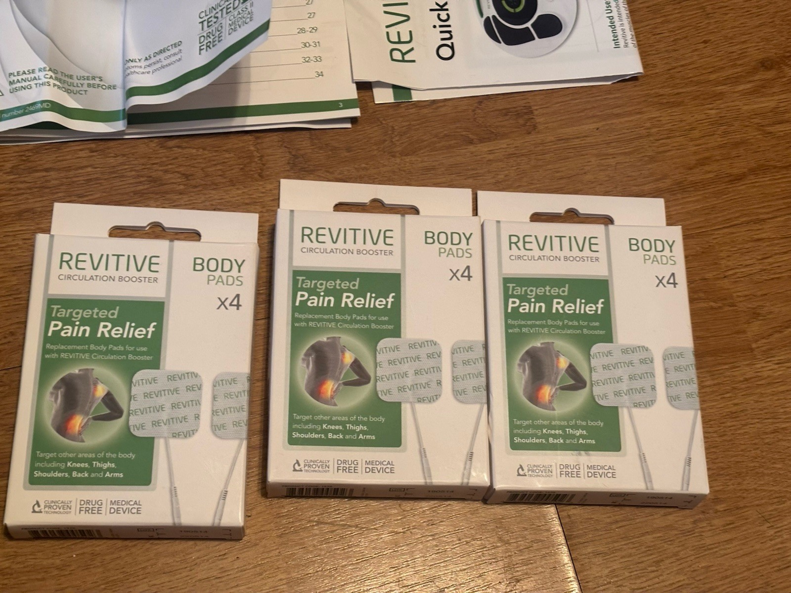 Revitive Medic Circulation Booster 2469MD Device No Power Adapter Read