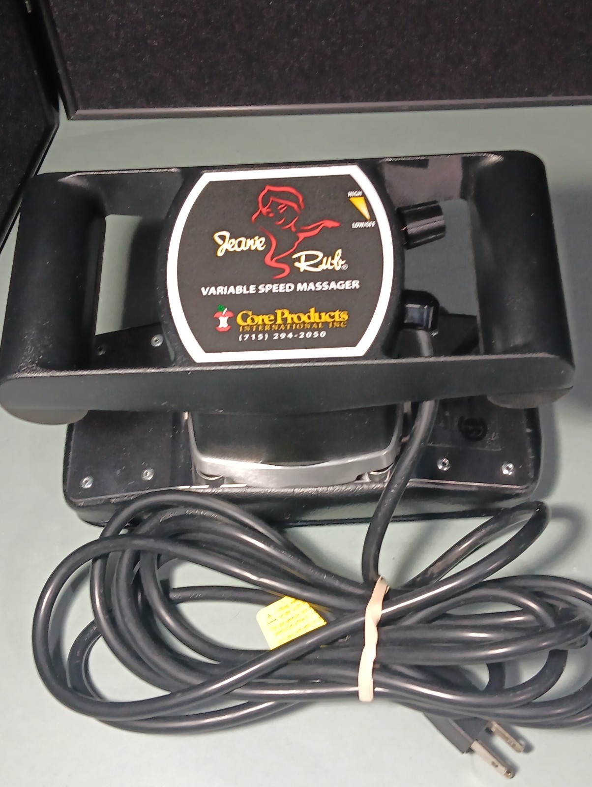 Jeanie Rub 3401-0 Variable Speed Massager Body Back Massage Core Products USA