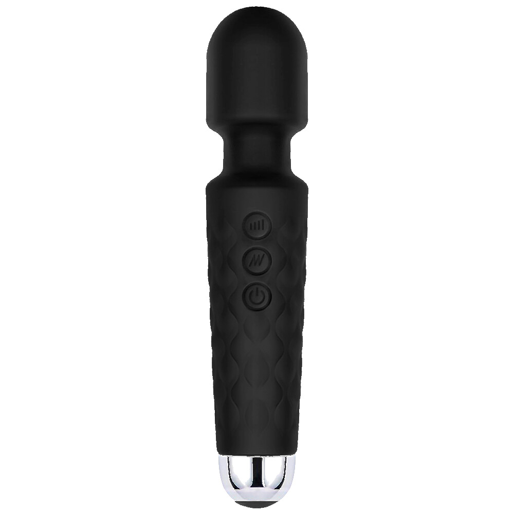 Powerful Mini Handheld Neck & Body Wand Massager w/ 20 Magic Vibration Patterns