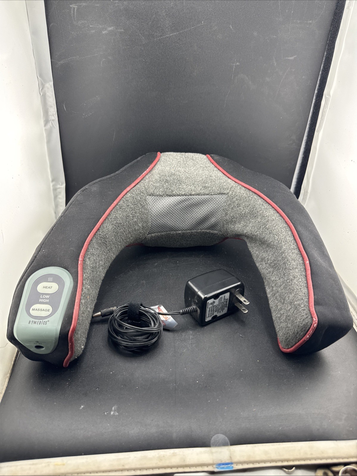 HoMedics Neck & Shoulder Massager With Heat Includes AC Adapter