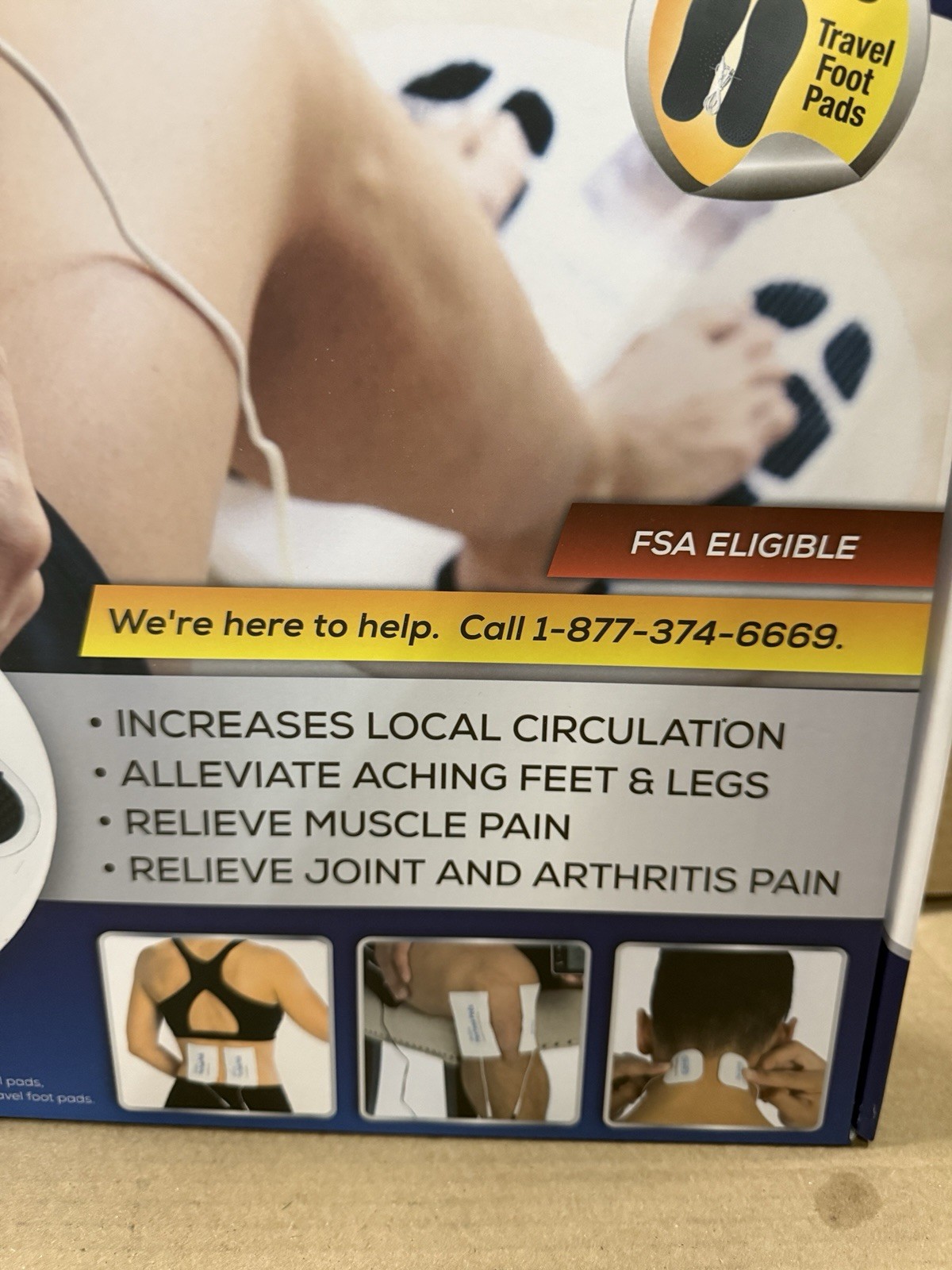 Dr. Ho’s Circulation Promoter Foot & Leg Pain Relief Massager EMS TENS Therapy