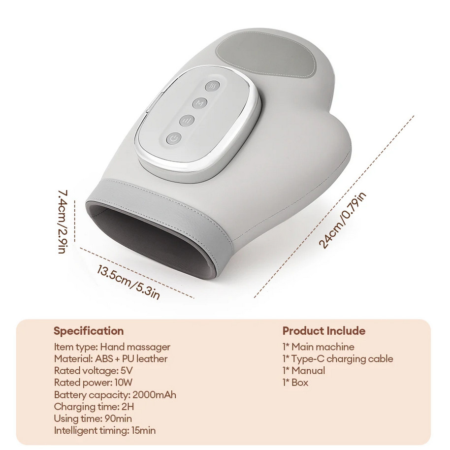 Nurva – 3 in 1 Hand Massager
