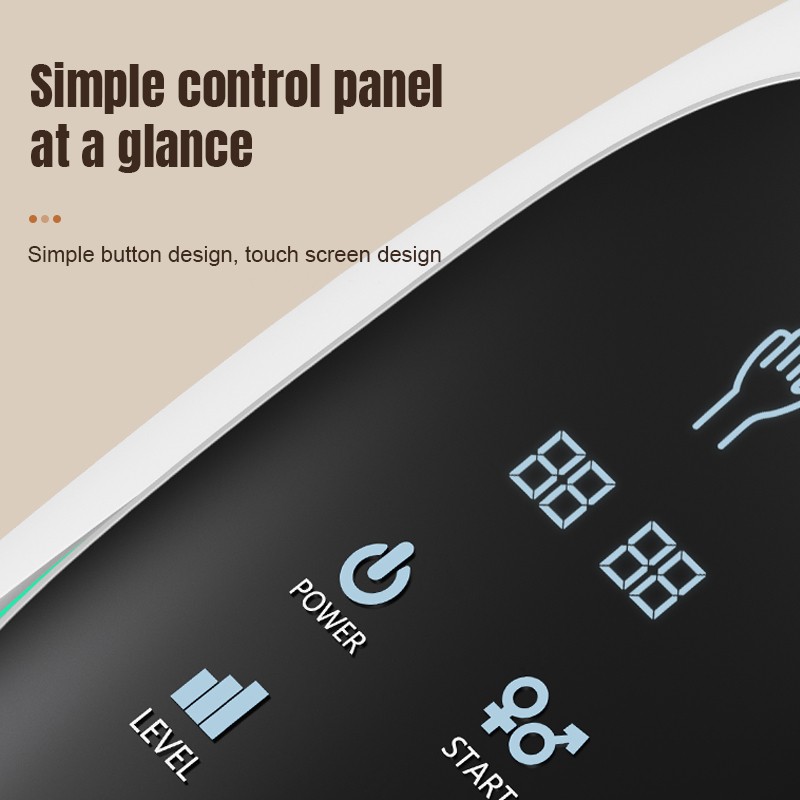 Electric Cordless Hand Massager with Heat & Compression for Finger, Wrist, Palm