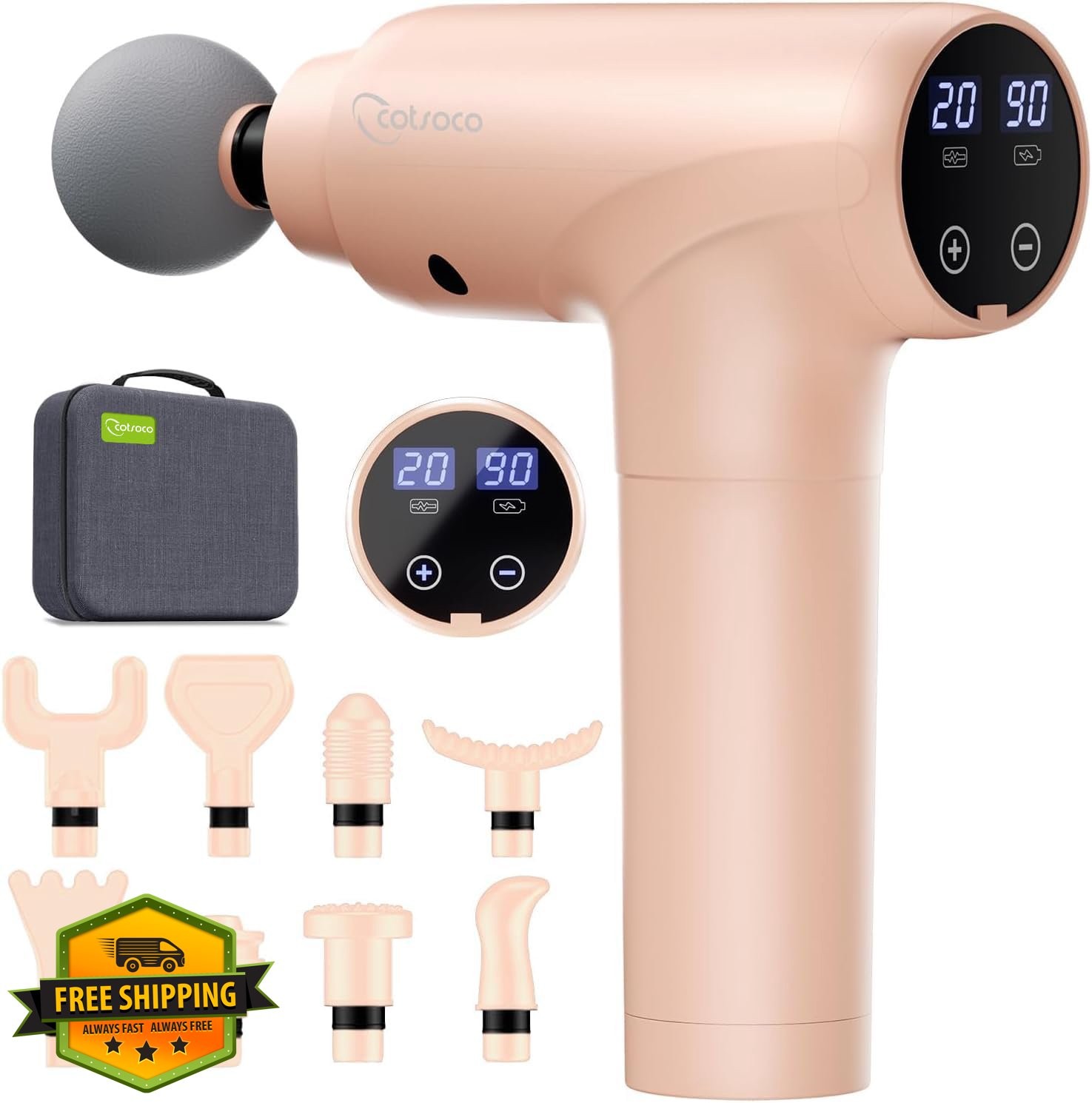 cotsoco Massage Gun Pink