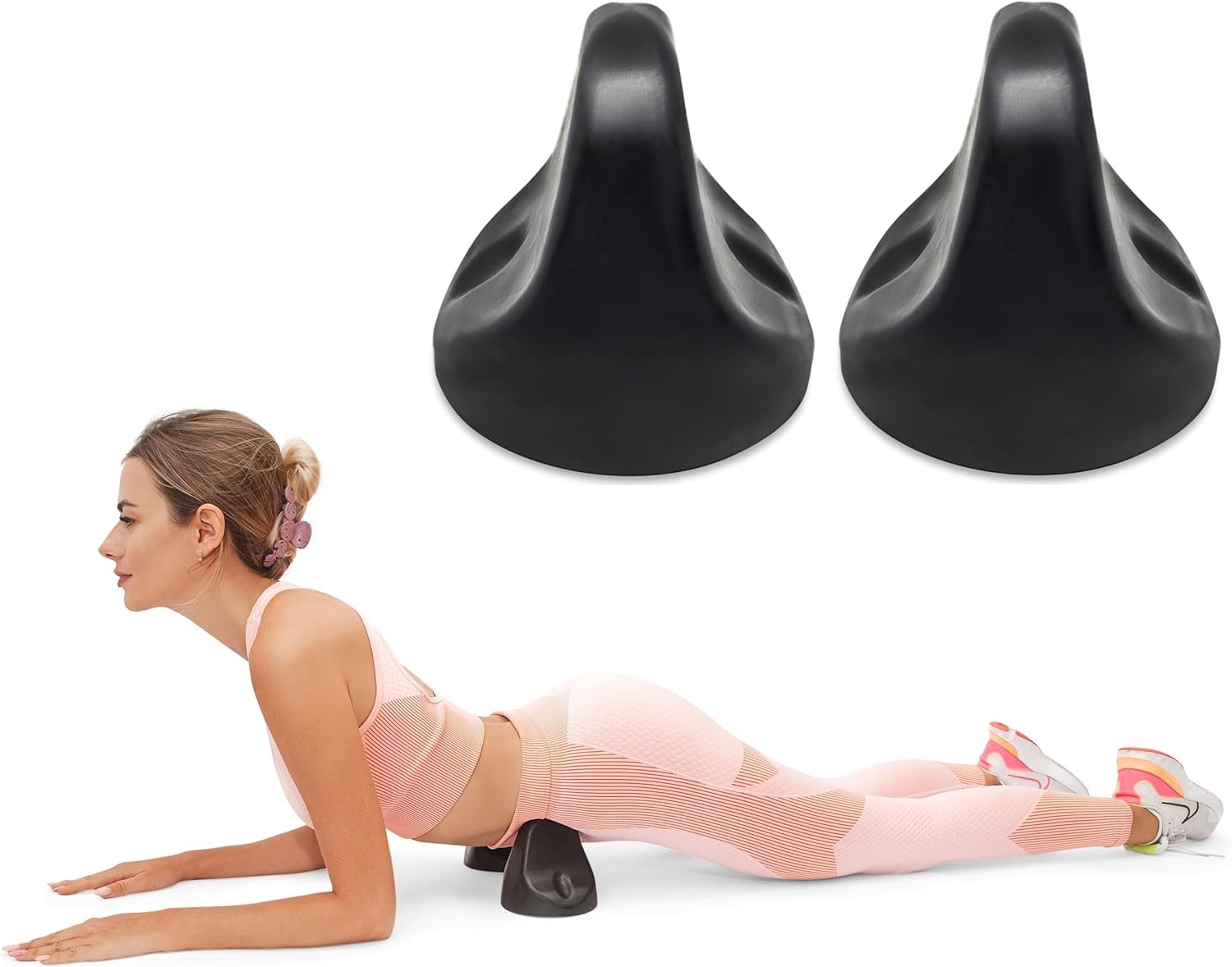 Psoas Release Tool 2 Piece Hip Flexor Massage Wedge Deep Tissue Relief