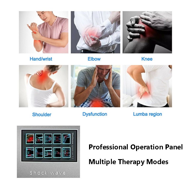 Focused Shockwave Therapy Machine Shock Wave Body Massager Pain Relief Treatment