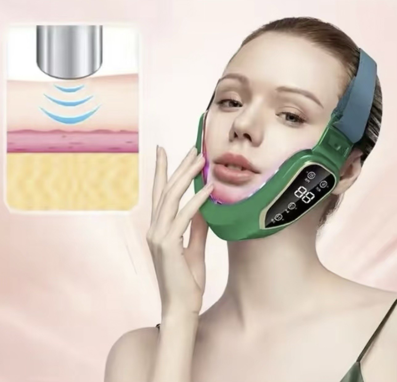 Face Chin Lifting V Shaped Massager