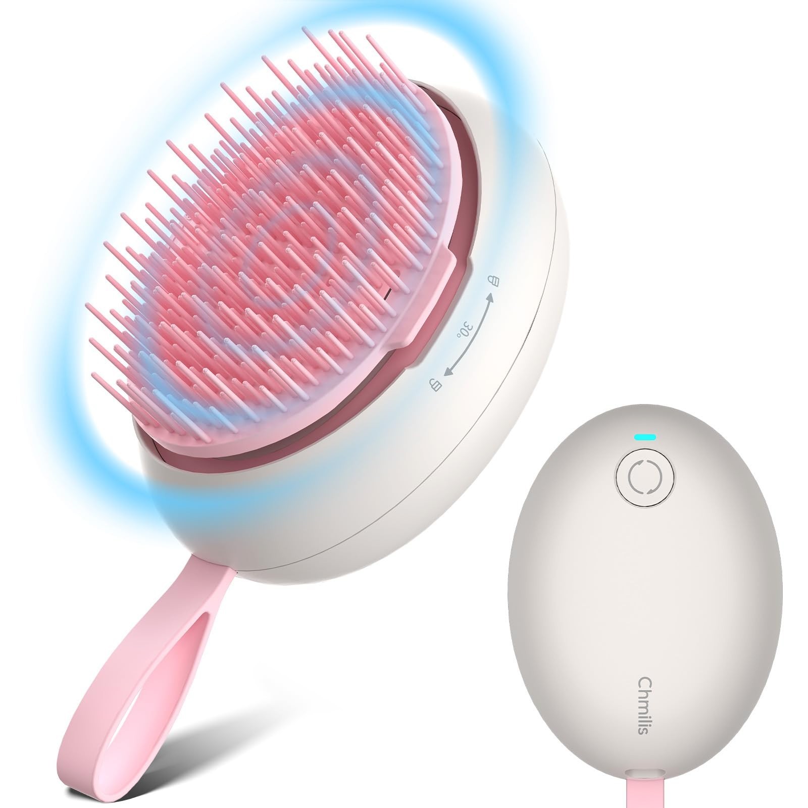 Electric Scalp Massager Brush – Hair Growth Comb with Sonic Vibration – Unique G