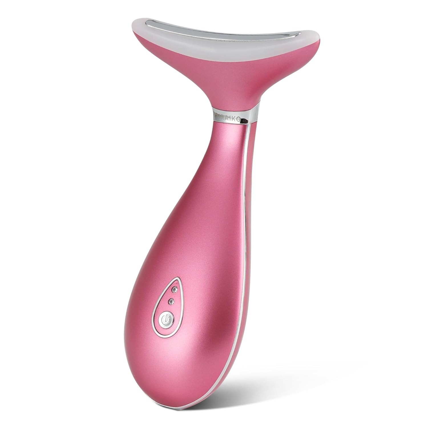 Spicy Pink Face Sculpting Device: 3-in-1 Massager for Enhanced Serum Absorption