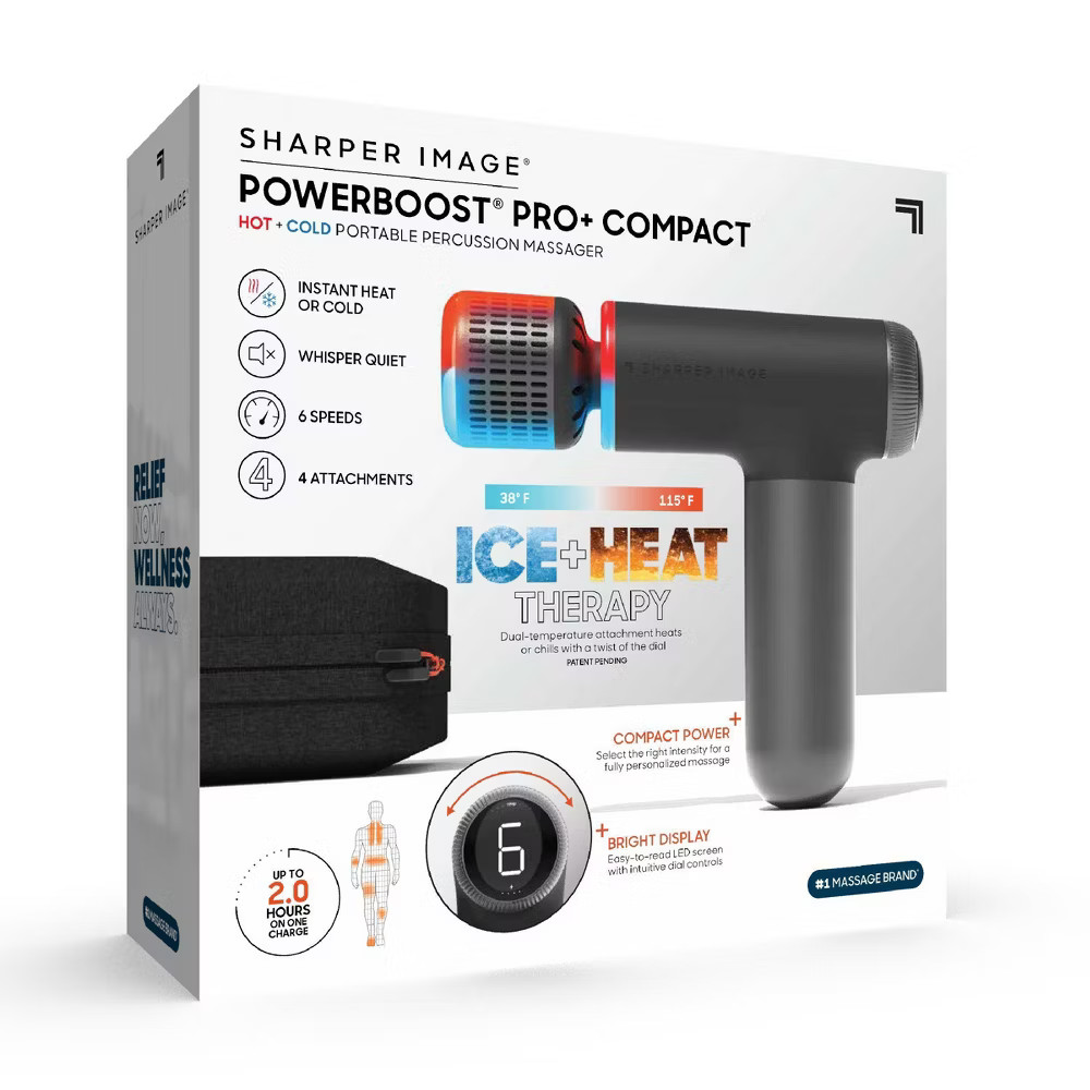 Sharper Image PowerBoost Pro with Hot and Cold Compact Electric Hand-Held