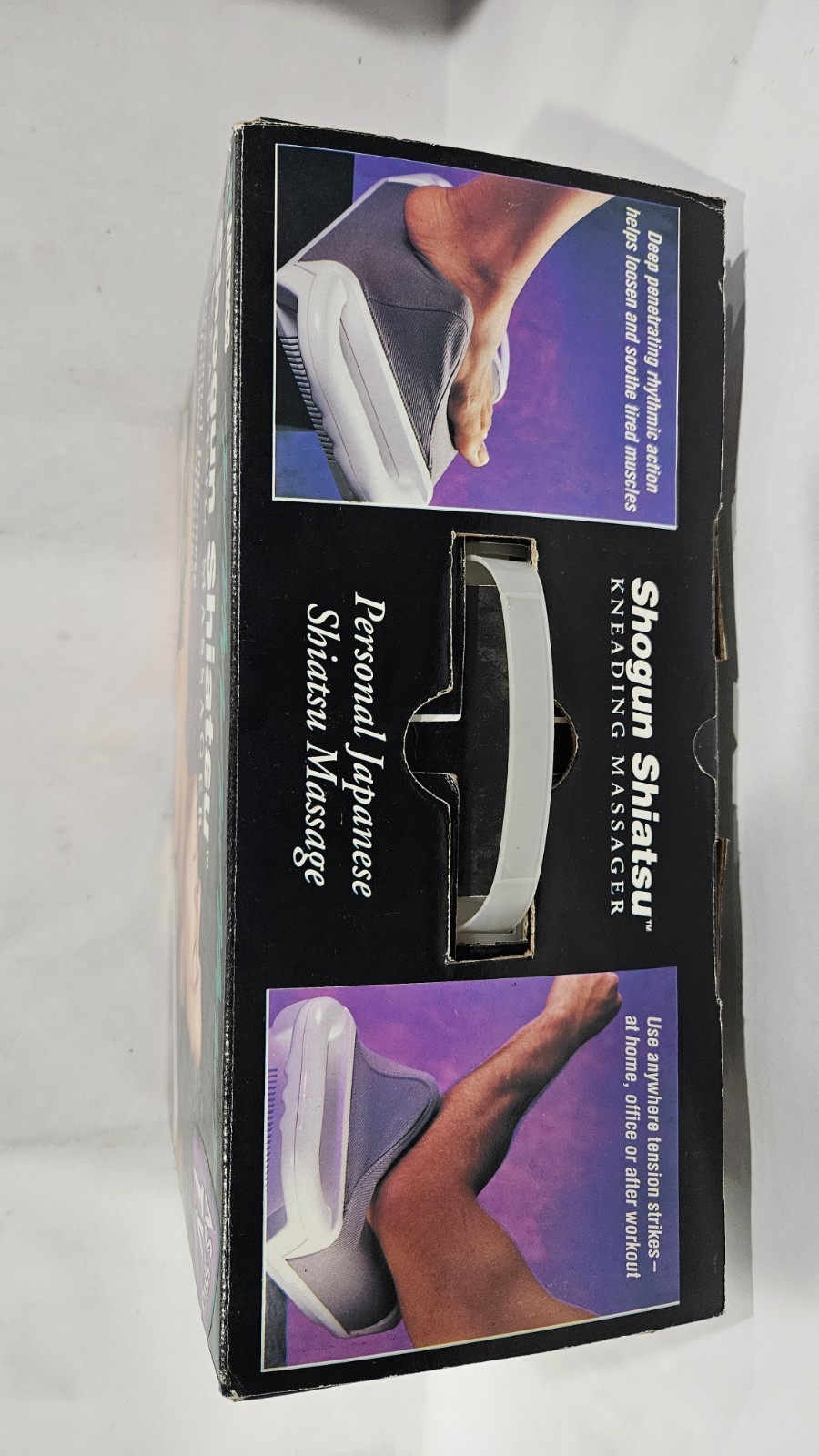 HoMEDICS Shogun Shiatsu Kneading Massager Japanese Shiatsu New Open Box