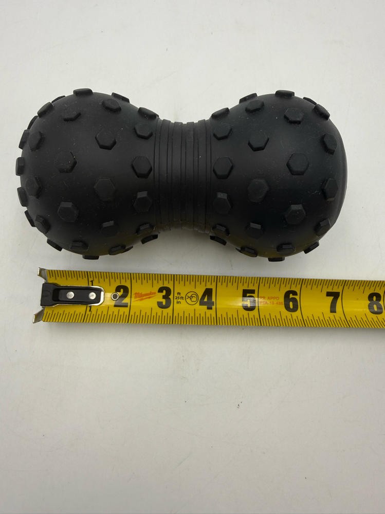 Lifepro 4-Speed Vibrating Massage Ball Peanut Roller Deep Tissue Massager Black