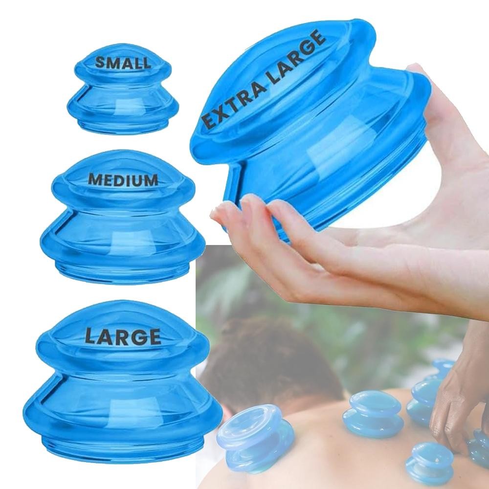 Silicone Cupping Set Professional Massage Cupping Cups for Cupping Therapy for M