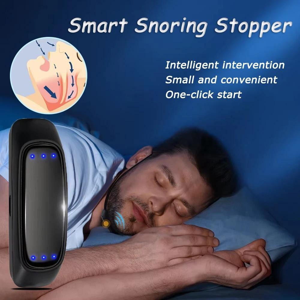 Ems Pulse Stop Snore Portable Comfortable Sleep Well Stop Snore Health Care Slee