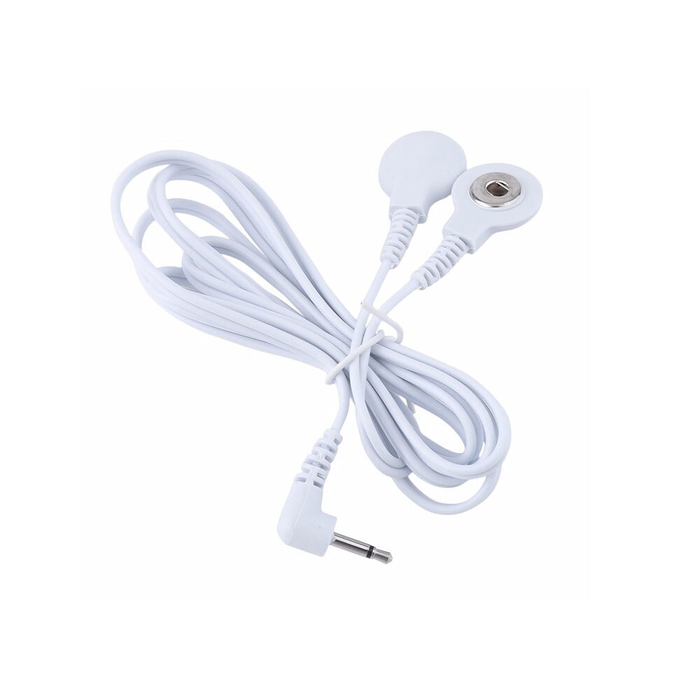 Electrode Lead Wires Connecting Cable Digital TENS Therapy Massager 3.5mm 2.5mm