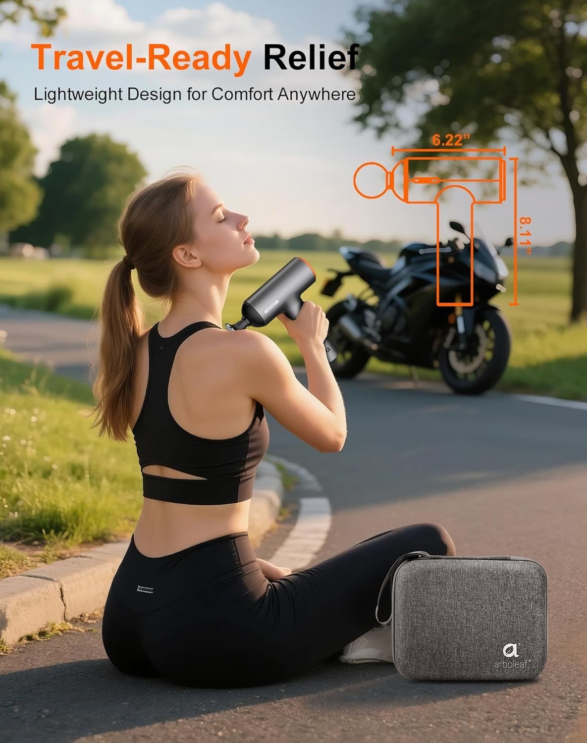 Ultimate Thermal Comfort Massage Gun: Heated Deep Tissue Relief for Athletes