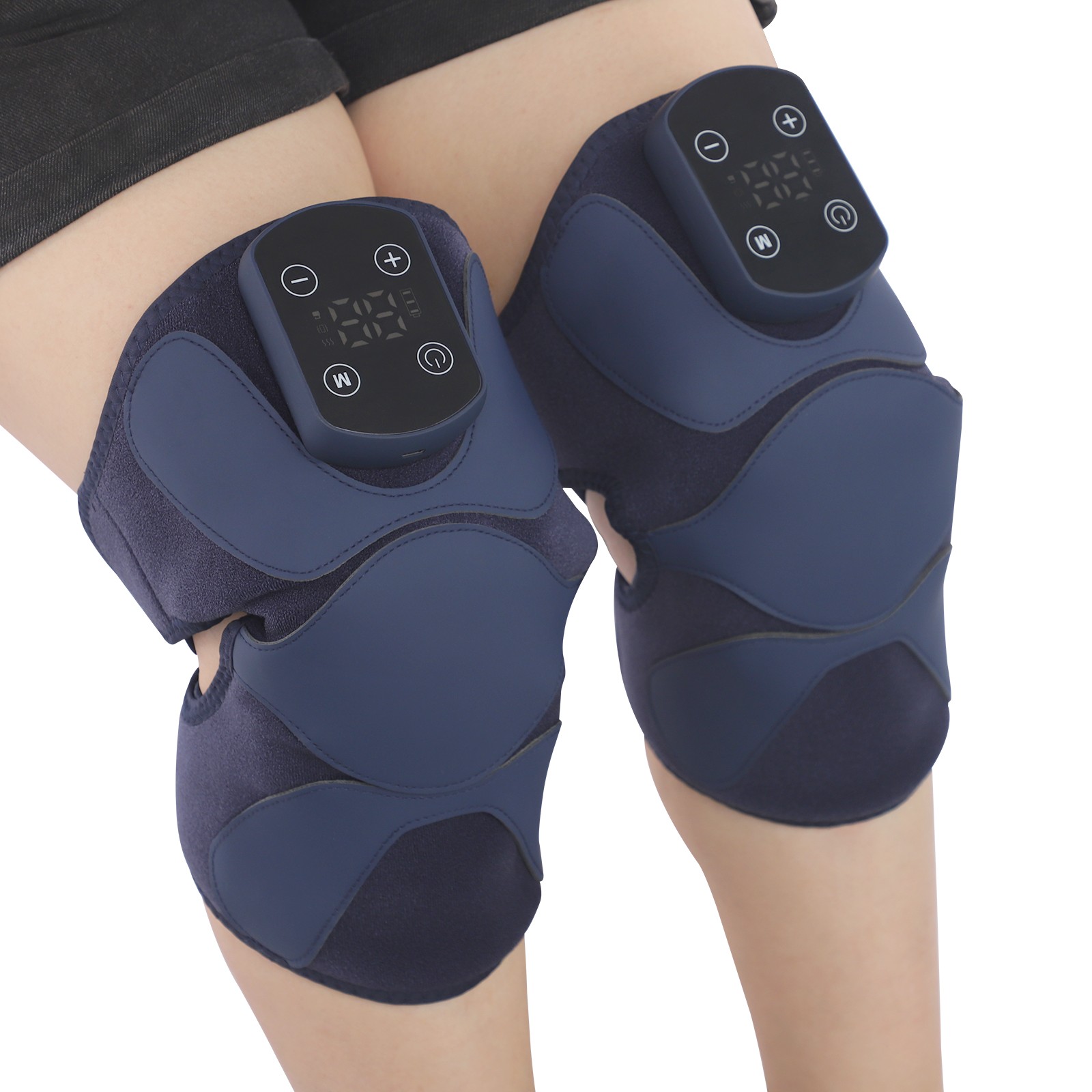Massage Knee Pads Knee Massager Heating and Vibrating Knee Massager