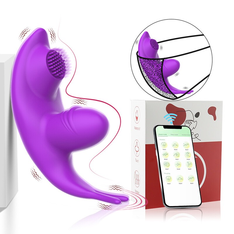 APP Remote Control Panties Vibrater Wearable Wireless Massager for Women-Couple
