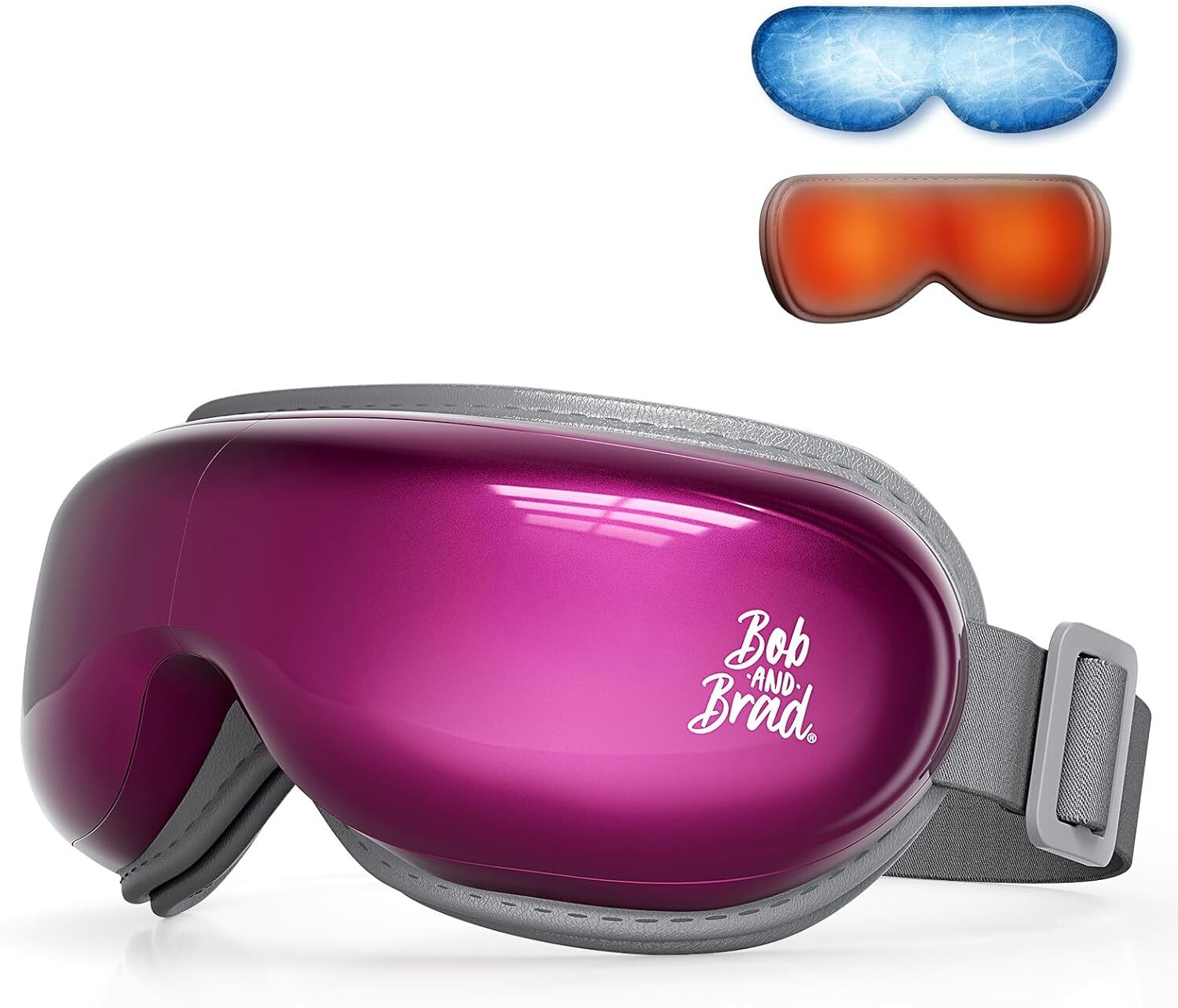 Smart Eye Massager Electric Eye Care 5 Mode For Migraines w/Heat Vibration Relax