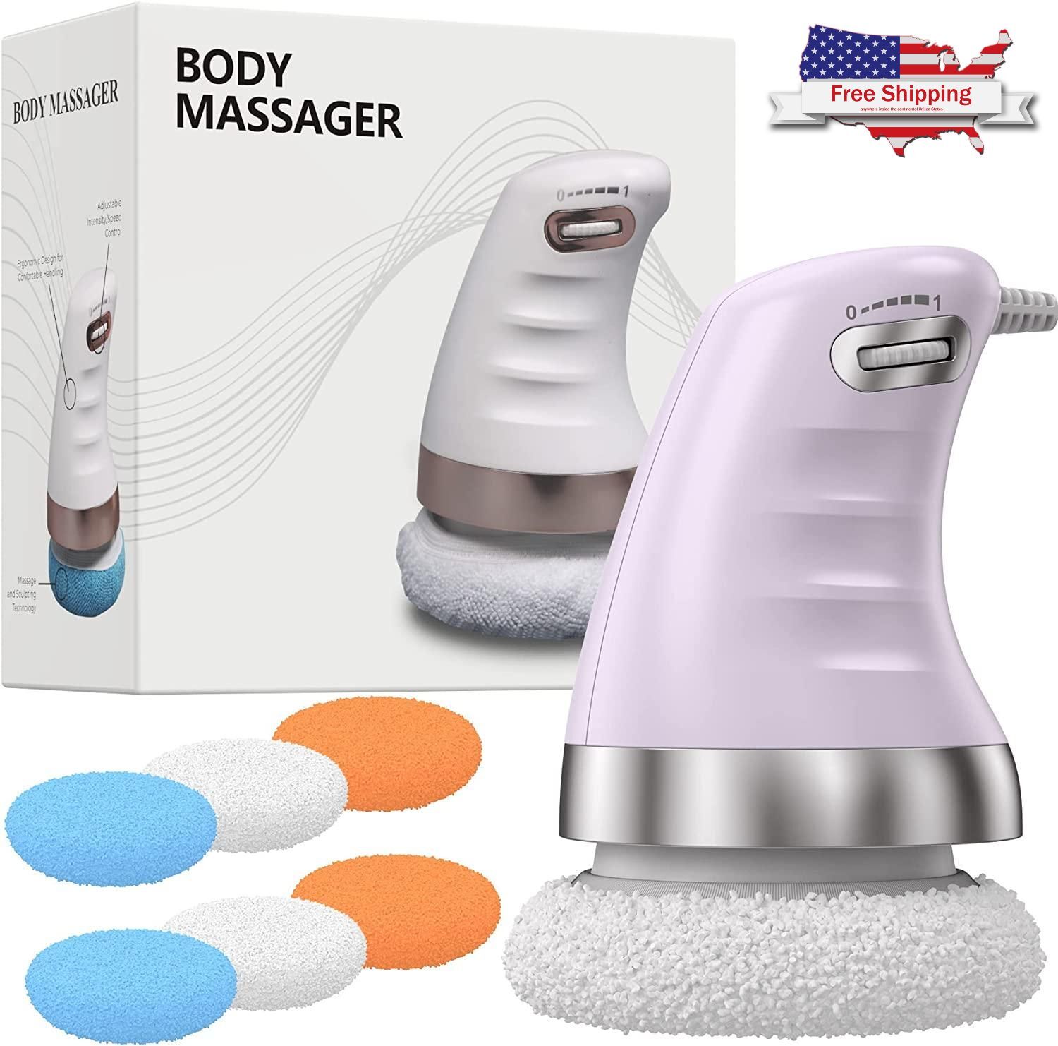 Cellulite Massager Body Sculpt BYMCF Body Sculpting Machine With 6 Washable Pads