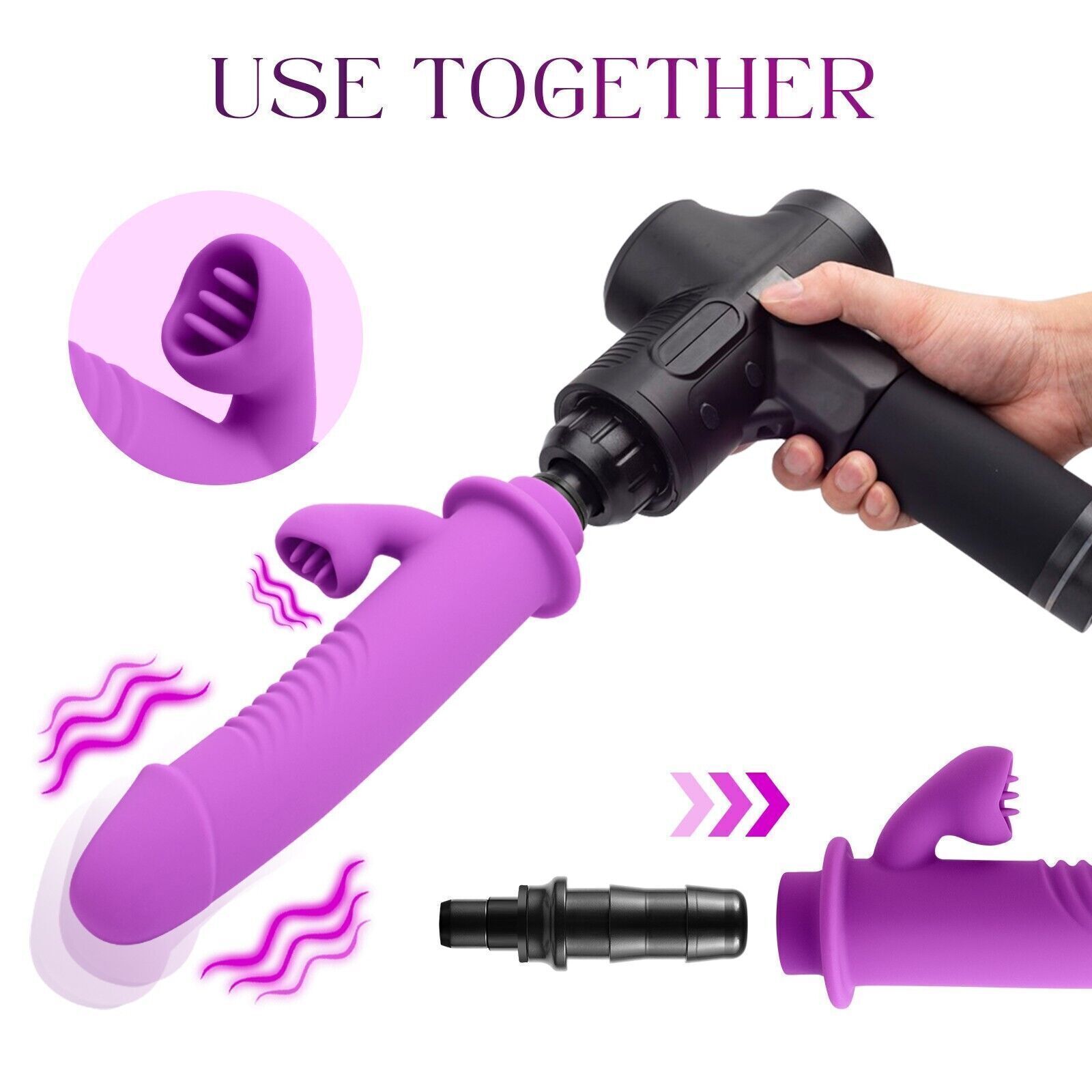 Deep Tissue Massager Attachments Portable
