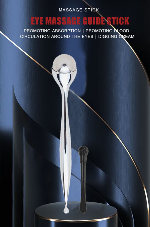 Eye Massage Introduction Stick, Eye Cream Applicator and Ice Roller, Combo pack