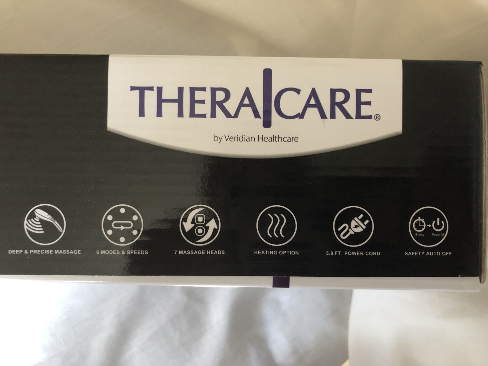 Theracare Deep Tissue 7 in 1 Massager with Heat Model 19-016 Head Attachments