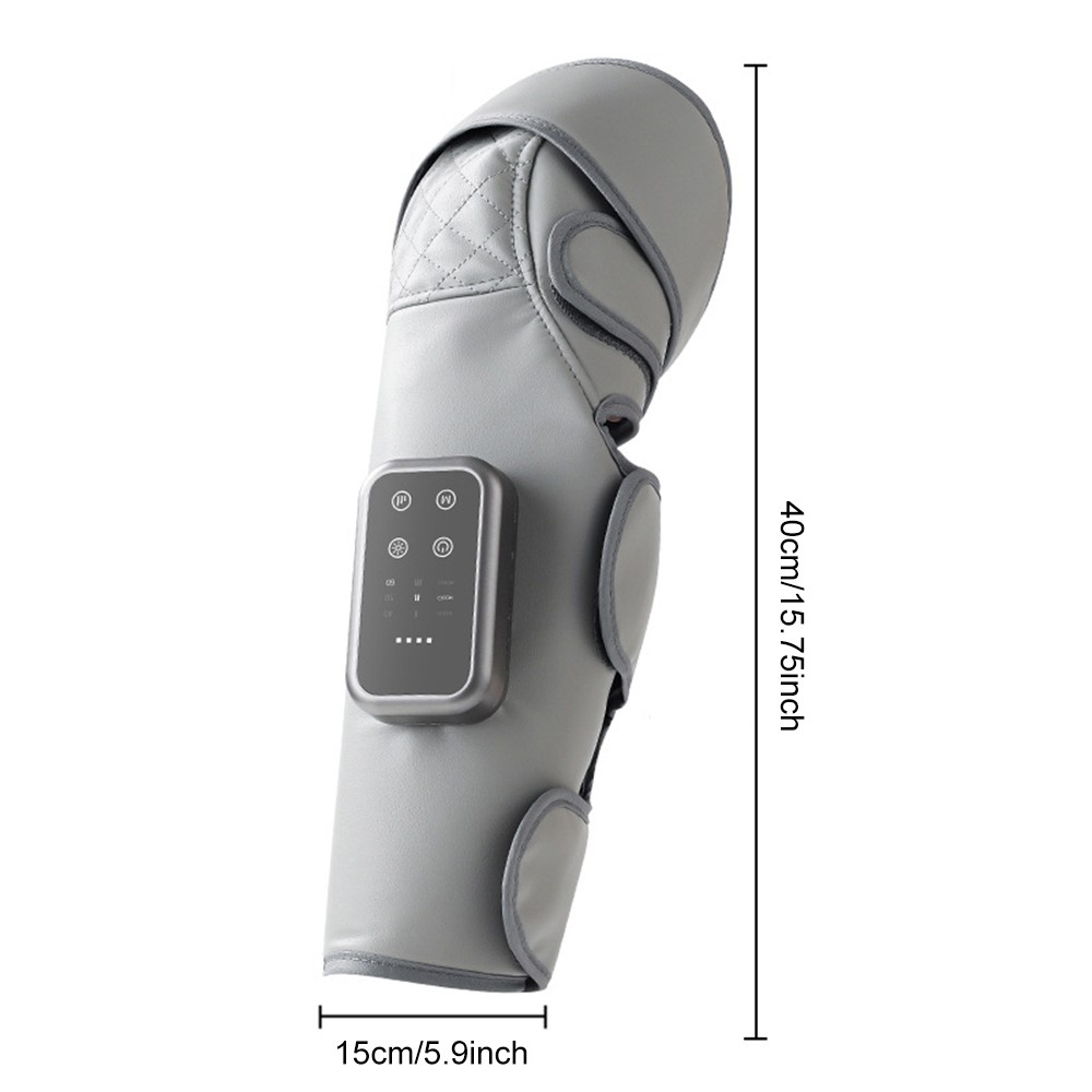Cordless Massager Pad 3 Level Heat & Vibration for Knee Shoulder Elbow for Pain