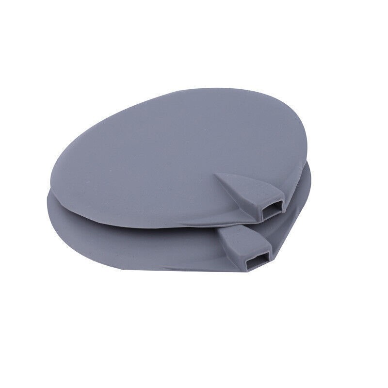 9.5cm Reusable Rubber Electrode Pads Replacement For Microcurrent Massager Unit