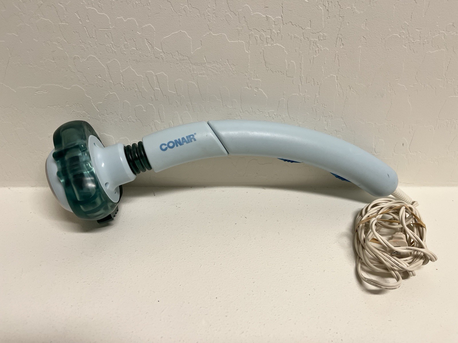 Conair Body Massager Benefits Flex Heated Wand Vibrator WM200 Blue Works Great